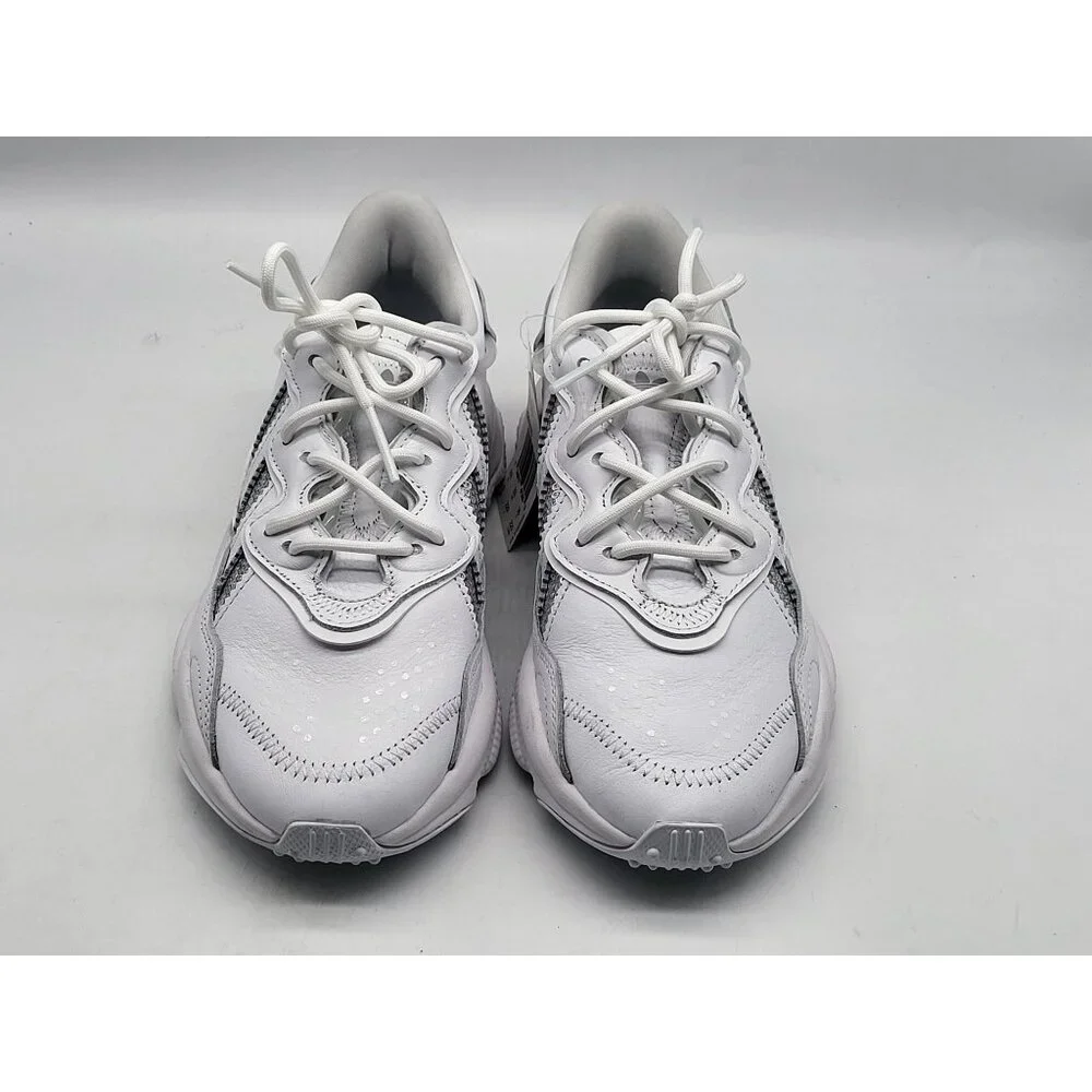 Adidas Ozweego Womens G55655 White Silver‎ Sequins Running Shoes Size 5
